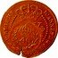 Brazil 40 Reis Counterstamped Coin ND KM# 356 JOANNES D G P ET... REGENS 40 coin obverse