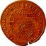 Brazil 40 Reis Counterstamped Coin ND KM# 356 PECUNIA TOTUM CIRCUMIT ORBEM coin reverse
