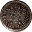 Brazil 40 Reis Peter II ND P KM# 86.2 PETRVS II D G P REX ET B D N 40 coin obverse