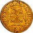 Brazil 400 Reis Joao V 1725 M KM# 118 IN HOC SIGNO VINCES M M M M 1725 coin reverse