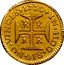 Brazil 400 Reis Joao V 1730 R KM# 144 IN HOC SIGNO VINCES R R R R 1730 coin reverse