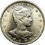 Brazil 400 Reis Liberty. Republic ND (1901) MCMI KM# 505 LIBERT PT coin reverse