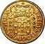 Brazil 4000 Reis Peter II 1695 KM# 86 PETRVS. II. DG. PORTVG. REX. 4000 coin obverse