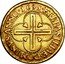 Brazil 4000 Reis Peter II 1695 KM# 86 ET. BRASILIAE. DOMINVS. ANNO 1695 coin reverse