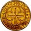 Brazil 4000 Reis Peter II 1698 KM# 89 ET. BRASILIAE. DOMINVS. ANNO. 1696 coin reverse