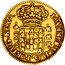 Brazil 4000 Reis Joao V 1749 KM# 164 IOANNES V D G PORTVG REX 4000 coin obverse