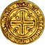 Brazil 4000 Reis Joao V 1749 KM# 164 ET BRASILIÆ DOMINVS ANNO 1749 coin reverse