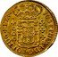 Brazil 4000 Reis Jose I 1771 KM# 171.3 IOSEPHUS I D G PORTUG REX 4000 coin obverse