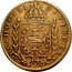 Brazil 4000 Reis Pedro I 1826 B KM# 369.2 IN HOC SIG NO VINCES 4000 coin reverse
