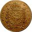 Brazil 4000 Reis Pedro I 1826 R KM# 369.1 IN HOC SIGNO VINCES 4000 coin reverse
