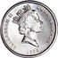 Cook Islands 5 Cents (Elizabeth II Echidna. Mule) ELIZABETH II COOK ISLANDS RDM 1988 coin obverse