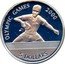 Cook Islands 5 Dollars Elizabeth II Table tennis 2000  Proof OLYMPIC GAMES 2000 5 DOLLARS coin reverse
