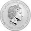 Tuvalu 5 Dollars (Fancy) QUEEN ELIZABETH II IRB 1952 - 2022 5 OZ 9999 AG 2023 TUVALU 5 DOLLARS coin obverse