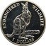 Cook Islands 5 Dollars Kangaroo 1991 ENDANGERED WILDLIFE 5 DOLLARS coin reverse