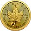 Canada 5 Dollars Maple Leaf. Polar Bear Privy Mark 2024 CANADA 9999 FINE GOLD 1/10 OZ OR PUR 9999 coin reverse