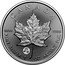 Canada 5 Dollars Treasured Silver Maple Leaf. Congratulations Privy Mark 2024 Fireworks CANADA 9999 FINE SILVER 1 OZ ARGENT PUR 9999 coin reverse