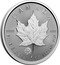 Canada 5 Dollars (Treasured Silver Maple Leaf. Dragon Privy Mark) CANADA 9999 FINE SILVER 1 OZ ARGENT PUR 9999 coin reverse