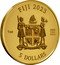 Fiji 5 Dollars (Unicorn) FIJI 2023 5 DOLLARS 1 OZ .999 FINE GOLD coin obverse