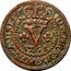 Brazil 5 Reis Jose I 1753 KM# 173.1 IOSEPHUS I D G P ET BRASIL REX V 1753 coin obverse
