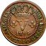 Brazil 5 Reis Jose I 1774 KM# 173.3 IOSEPHUS I D G REX P ET D GUIN V 1753 coin obverse