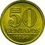Brazil 50 Centavos National Arms 1956 KM# 566 50 CENTAVOS 1956 coin reverse