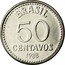 Brazil 50 Centavos National Arms 1988 KM# 604 BRASIL 50 CENTAVOS 1986 coin reverse