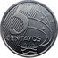 Brazil 50 Centavos Rio Branco. Mule Coin 2012 KM# 683 5 CENTAVOS 2012 coin reverse