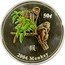 Cook Islands 50 Cents Elizabeth II Year of the Monkey 2004  猴 50 C 2004 MONKEY coin reverse