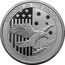 Australia 50 Cents (Victory in the Pacific. Radiant Background) 1945 P TV VICTORY IN THE PACIFIC coin reverse