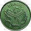 Brazil 50 Cruzeiros Map of Brasilia 1981 KM# 594.1 BRASIL coin obverse