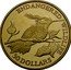 Cook Islands 50 Dollars (Elizabeth II Hummingbird) KM# 130 ENDANGERED WILDLIFE 50 DOLLARS coin reverse
