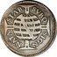 Brazil 640 Reis Peter II 1695 KM# 84 SVBQ. SIGN. NATA STAB. coin reverse