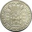 Brazil 640 Reis Jose I 1757 B KM# 170.3 IOSEPHUS I D G PORT REX ET BRAS D 17 57 640 coin obverse
