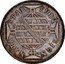 Brazil 640 Reis Maria I 1787 KM# 222.1 SIGN NATA STAB SVBQ coin reverse