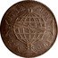 Brazil 640 Reis Maria I 1794 R KM# 222.2 SIGN NATA STAB SUBQ coin reverse