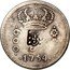 Brazil 640 Reis Joao ND (1809) R Host Date 1754 KM# 300 600 J 1754 coin obverse