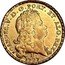 Brazil 6400 Reis Joao V 1727 B Herit. Signature 3016, AU - $110,000. KM# 134 IOANNES V D G PORT ET ALG REX 1727 B coin obverse