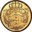 Brazil 6400 Reis Joao V 1727 B Herit. Signature 3016, AU - $110,000. KM# 134 coin reverse