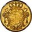 Brazil 6400 Reis Joao V 1732 B KM# 146 coin reverse