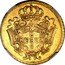 Brazil 6400 Reis Joao V 1734 M KM# 135 coin reverse