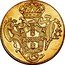 Brazil 6400 Reis Jose I 1765 B KM# 172.1 coin reverse