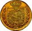 Brazil 6400 Reis Pedro I Coronation 1822 Spink London No. 52, 6-86 near XF - $87,000; Spink Am. Norweb 3-97 choice VF - $82,500; Am.Num.Rar. Eliasberg , 4-05, VF - $69,000 KM# 361 IN HOC SIG VIN coin reverse