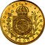 Brazil 6400 Reis Pedro I 1824 R KM# 370.1 IN HOC SIGNO VINCES 6400 coin reverse