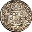 Brazil 80 Reis Peter II 1695 KM# 77 PETRVS II DG PORT REX B D 1695 80 coin obverse