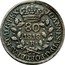 Brazil 80 Reis Joao 1818 R KM# 322.1 JOANNES VI D G PORT BRAS ET ALG REX 80 1818 R coin obverse