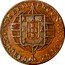 Brazil 80 Reis Joao 1821 R KM# 342.2 PECUNIA TOTUM CIRCUMIT ORBEM coin reverse