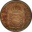 Brazil 80 Reis Pedro I 1827 R KM# 366.1 IN HOC SIGNO VINCES coin reverse