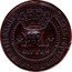 Brazil 80 Reis Joao Countermarked Coin ND (1809) Host Date 1778 KM# 289 MARIA.I.E.PETRUS.III.D.G.P.E.BRASIL.REGES XL 1778 coin obverse