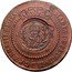 Brazil 80 Reis Counterstamped Coin ND KM# 357 MARIA I ET PETRUS III D G P ET BRASIL REGES 80 coin obverse