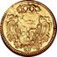 Brazil 800 Reis Joao V 1727 B KM# 119 coin reverse